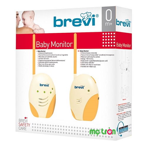 Mẹ hãy mua máy báo khóc thiết kế công nghệ hiện đại Brevi Baby Monitor BRE 365 cho bé