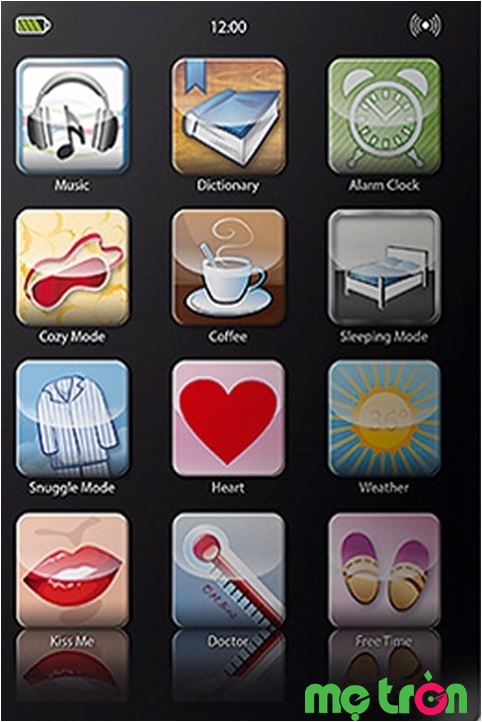 Túi chườm Fashy hình Apps thiết kế theo cảm hứng chiếc điện thoại “smart phone”, khi cho nước nóng vào thì ứng dụng hình trái tim có màu đen sẽ chuyển thành màu đỏ