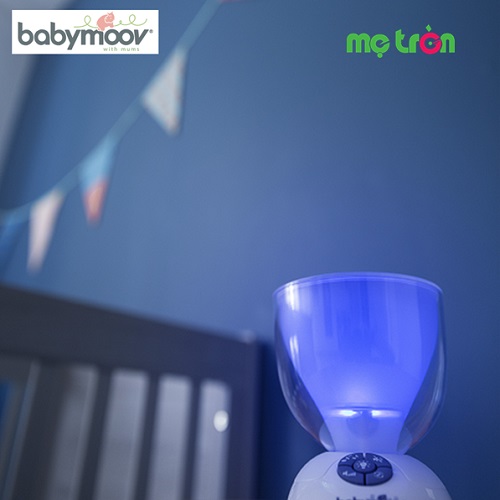 Đèn chiếu ngủ cho bé Babymoov Project'light màu tím 