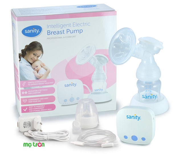 Máy hút sữa Sanity đồng hành cùng mẹ trong quá trình chăm sóc bé yêu