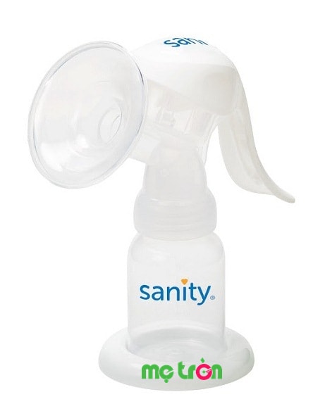 Máy hút sữa Sanity được thiết kế đơn giản và gọn nhẹ