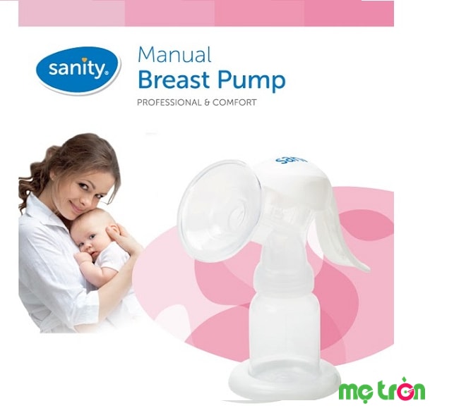 Máy hút sữa bằng tay Sanity đồng hành cùng mẹ trong quá trình chăm sóc bé yêu