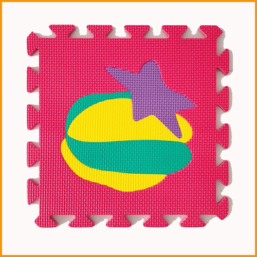 Thảm xốp lót sàn hình trái cây (30x30x1cm) bộ 10 tấm- Dễ dàng lắp ghép