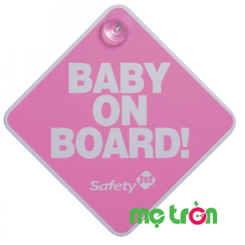 Biển báo bé trên xe Safety 10026 bảo vệ an toàn cho bé