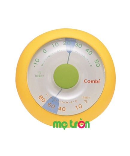 Đồng hồ này được đặt trong phòng để đo nhiệt độ và độ ẩm thích hợp cho bé