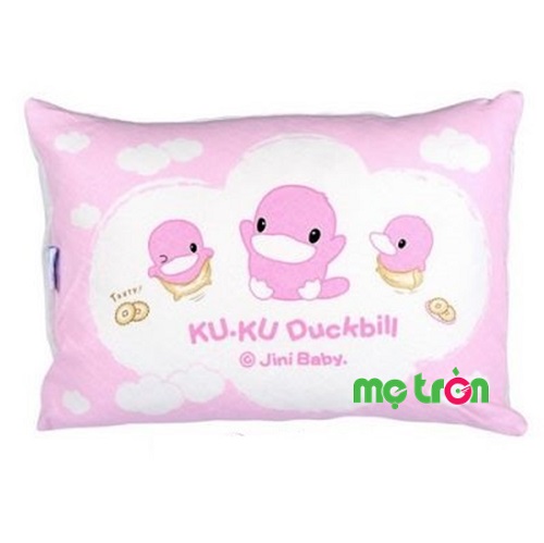 Gối cho bé Kuku Ku2022 thiết kế cao cấp 28x38cm màu hồng