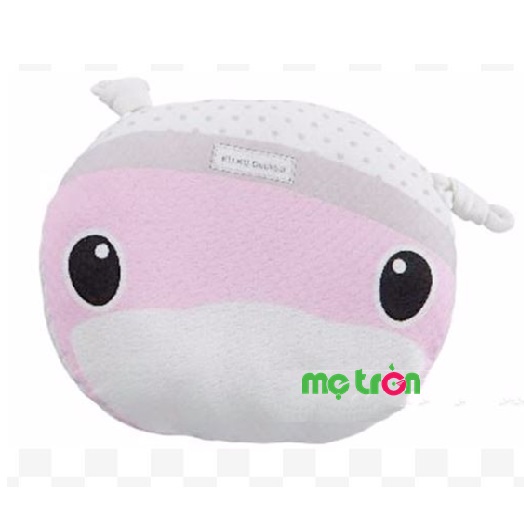 Gối cho bé Kuku Ku2064 màu hồng làm từ 100% cotton mềm mại