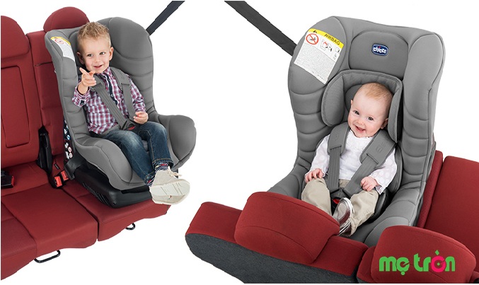 Sử dụng ghế ngồi ô tô giúp bé thoải mái và đảm bảo an toàn cho bé