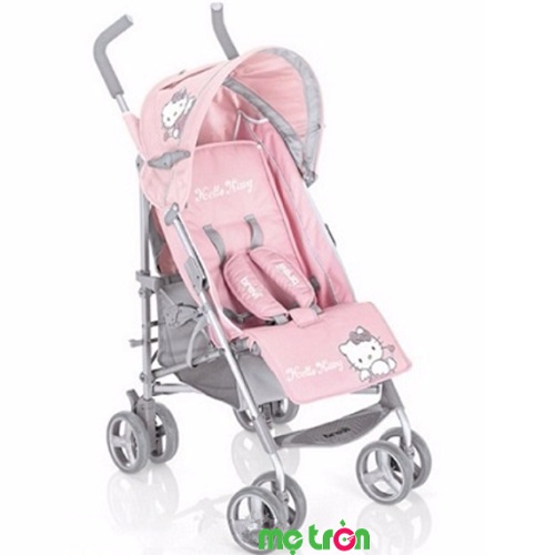 Xe đẩy em bé Brevi B Super Hello Kitty BRE758-022HK màu hồng đáng yêu