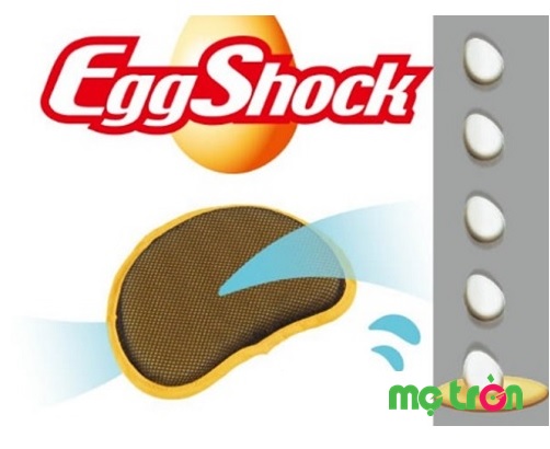 Công nghệ Egg shock được trang bị ở phần đệm đỡ đầu