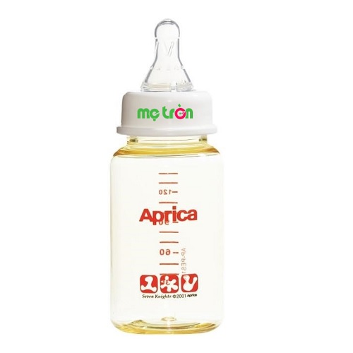 Bình sữa cổ chuẩn Aprica 120ml PES - món quà tuyệt vời mẹ dành cho bé