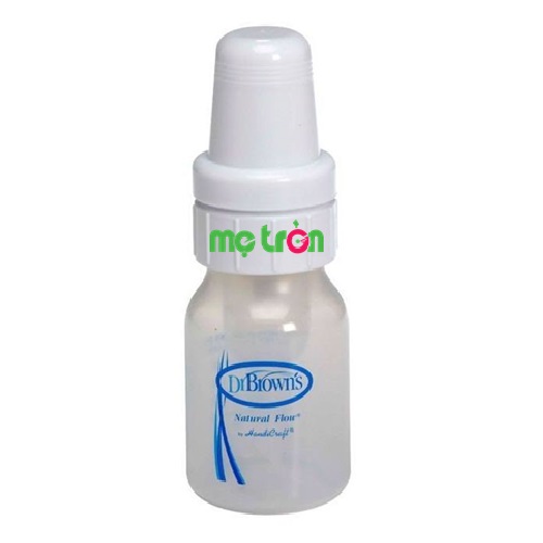 Bình sữa Dr Brown’s 60ml làm từ chất liệu nhựa PP an toàn có hệ thống van thông khí 2 mảnh độc quyền