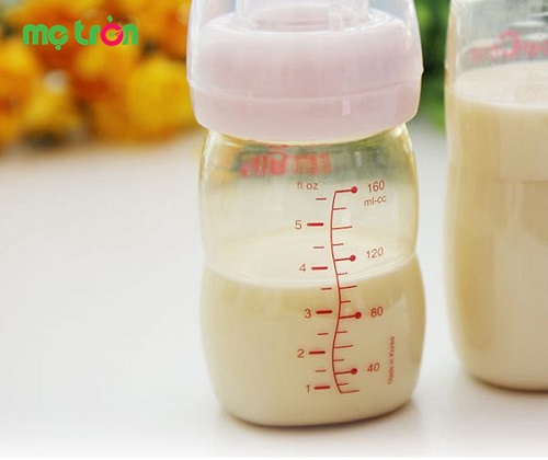 Bình sữa Spectra 160ml có núm ty cổ rộng – PESU -  cùng mẹ chăm sóc sức khỏe bé yêu