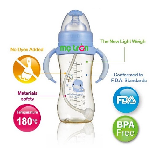Bình sữa được làm từ chất liệu nhựa PES cao cấp không chứa BPA