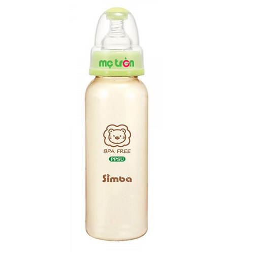 Hình ảnh bình sữa Simba nhựa PPSU an toàn và đầu ti mềm mại 240ml S6152