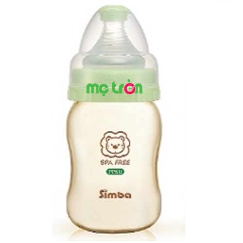 Hình ảnh bình sữa Simba nhựa PPSU 200ml S6186 màu xanh hình hồ lô