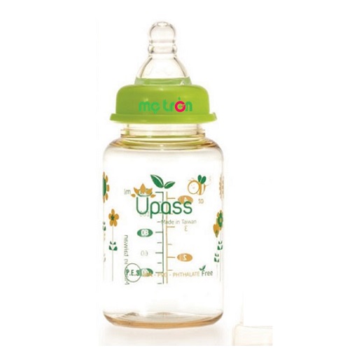 Bình được làm từ chất liệu nhựa PES không chứa BPA gây hại cho bé