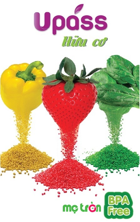 Upass hữu cơ là những sản phẩm có chứa bột màu hữu cơ được chế tạo từ màu của các loại rau củ an toàn cho sức khỏe của bé