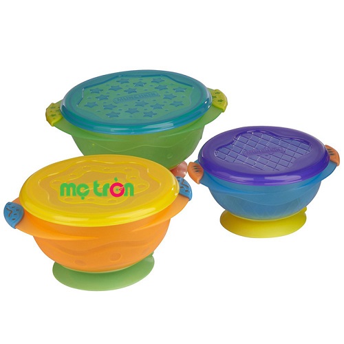 Bộ ba bát chống đỗ Munchkin 49003 tiện ích và an toàn