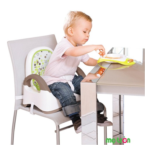 Ghế giúp bé có được tư thế hoàn toàn thoải mái mỗi khi đến giờ ăn