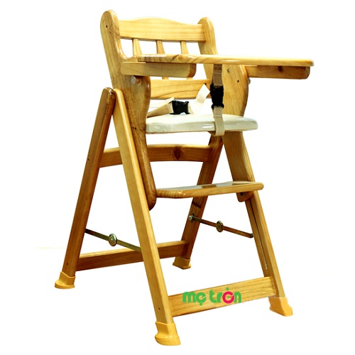 Ghế ăn bột bằng gỗ Autoru là sản phẩm chất lượng với thiết kế vững chắc chống đổ ngã đảm bảo an toàn cho bé
