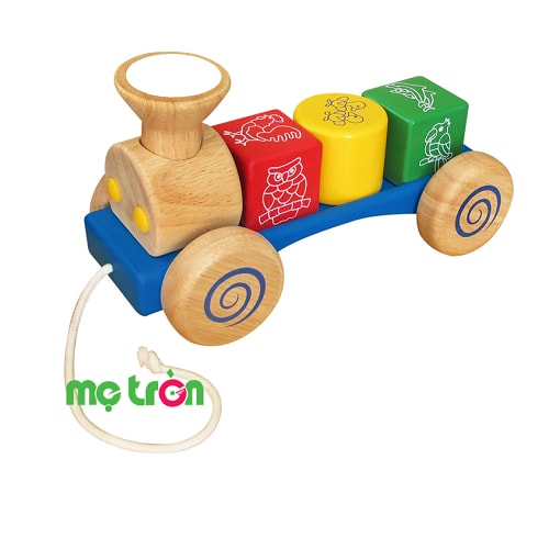 Xe lửa nhỏ bằng gỗ Winwin Toys