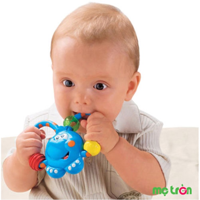 Thiết kế đồ chơi với nhiều màu sắc nổi bật sẽ kích thích thị giác của bé phát triển