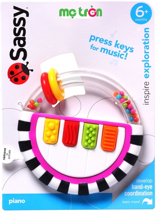 Hình ảnh sản phẩm đồ chơi đàn Piano Sassy-80102