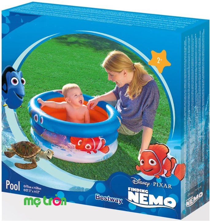 Hình ảnh sản phẩm bể phao 3 tầng hình cá vàng Nemo nhỏ Bestway