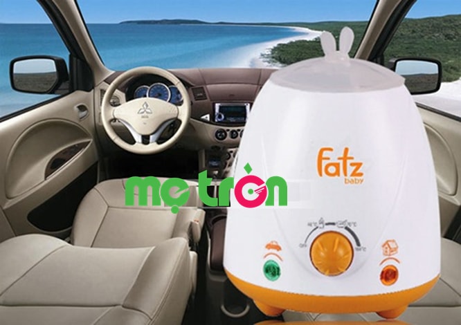 Máy hâm sữa có thể sử dụng ở trong nhà và cả trên xe hơi