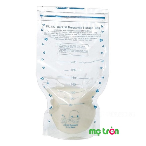 Túi trữ sữa KuKu 210ml KU5446(20 túi)-sản phẩm chất lượng Đài Loan