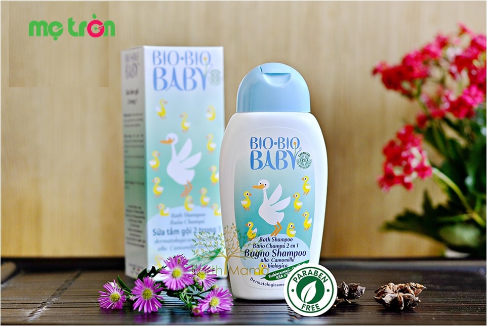 Sữa tắm gội cho bé Bio Bio Baby nhập khẩu từ Ý
