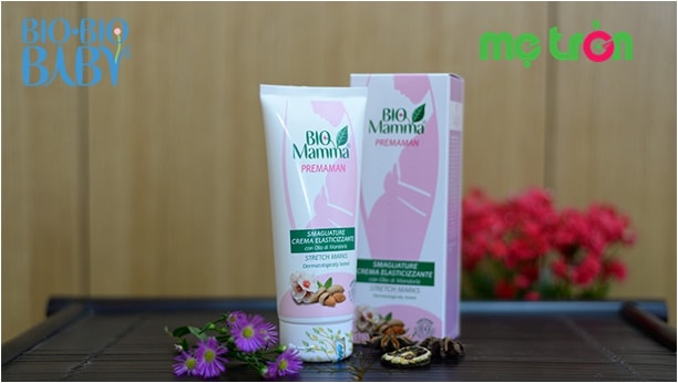 Kem ngừa và trị nứt đầu ty, giảm đau organic Bio Mama