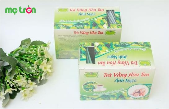 Trà vằng hòa tan Ánh Ngọc sản phẩm chất lượng Việt Nam