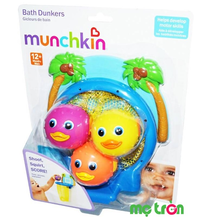 Bộ đồ chơi bóng rổ Munchkin MK18003 cho bé phát triển toàn diện