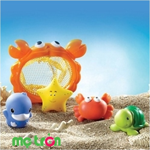 Bộ đồ chơi nhà tắm hình thú KuKu KU1074 màu sắc tươi sáng