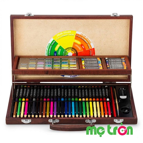 Bút màu hộp gỗ M111 Colormate không mùi, không độc hại