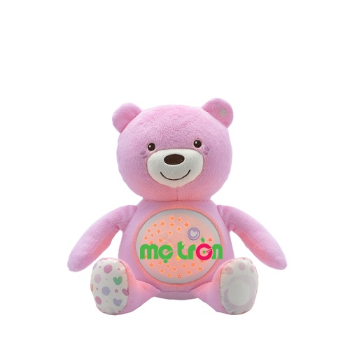Gấu ôm phát nhạc Chicco có 2 màu Pink hoặc Blue