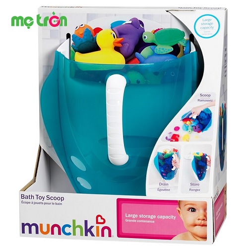 Giỏ đựng đồ chơi nhà tắm Munchkin cho căn phòng tắm ngăn nắp