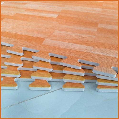 Thảm xốp vân gỗ 60x60x1cm (bộ 4 tấm)- Màu sắc tự nhiên - sang trọng