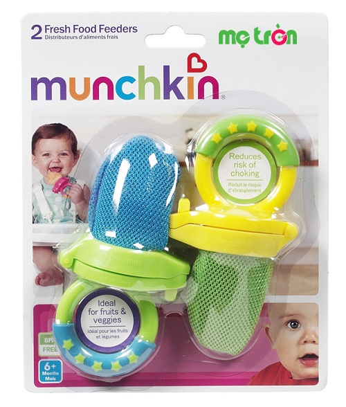 Túi lưới ăn trái cây Munchkin an toàn cho bé