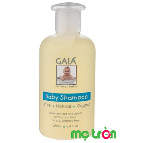 Dầu gội Gaia Organic từ Úc dành cho bé là sản phẩm được làm từ những thành phần tự nhiên không chứa các thành phần có nguồn gốc từ động vật, giúp chăm sóc tóc và làn da nhạy cảm của bé mà không gây tác dụng phụ hay kích ứng.