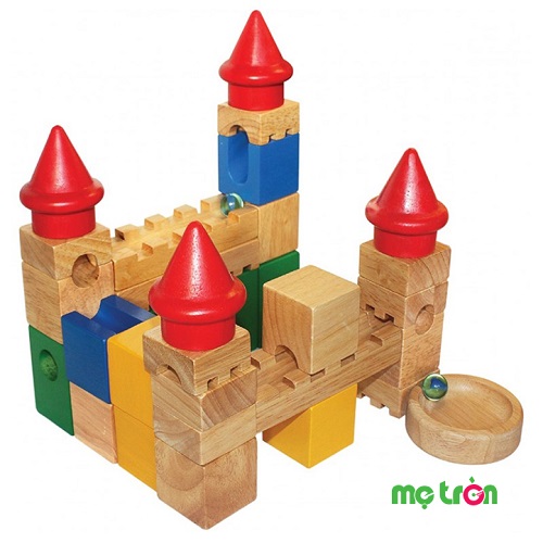 Đồ chơi gỗ lâu đài trượt bi Winwin Toys 69522