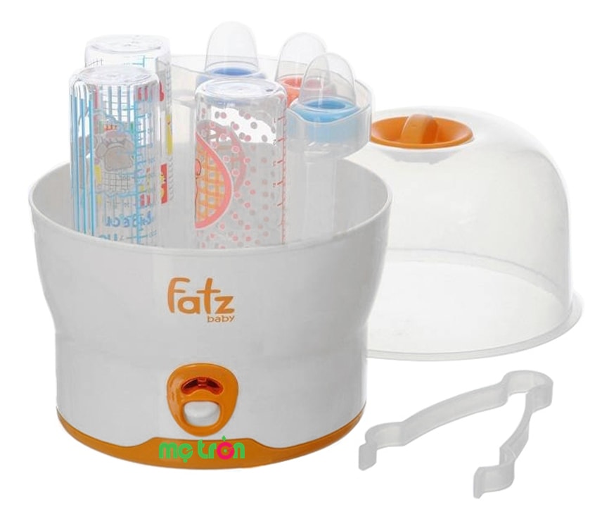 Máy tiệt trùng bình sữa bằng hơi nước điện tử Fatzbaby FB4028SL