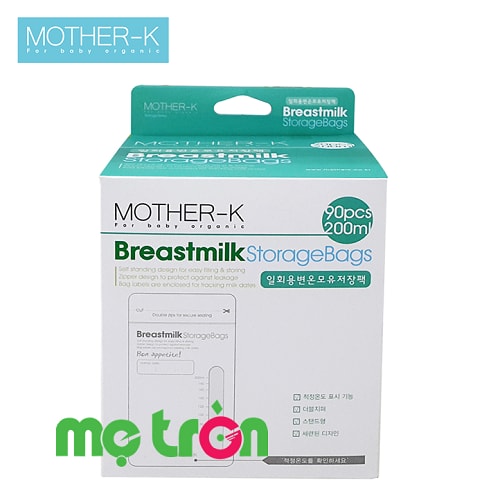 <p>Túi trữ sữa có cảm biến nhiệt Mother-K là sản phẩm nhấp khẩu từ Hàn Quốc vô cùng cần thiết giúp mẹ dự trữ sữa một cách tốt nhất cho bé yêu lúc nào cũng được cung cấp nguồn dinh dưỡng đầy đủ trong sữa mẹ. Túi được trang bị cảm ứng nhiệt độc đáo, tiện lợi, có thể sử dụng an toàn với tủ lạnh, tủ đông hay khi hâm nóng.</p>