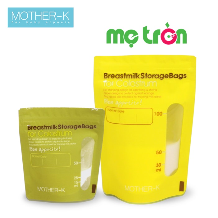 Túi trữ sữa non Mother-K - sản phẩm chất lượng Hàn Quốc