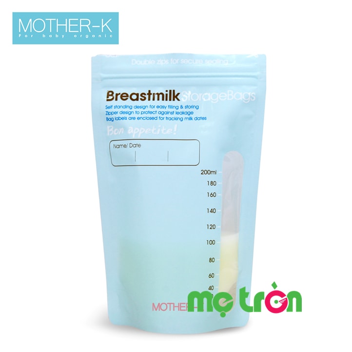 Túi trữ sữa có cảm biến nhiệt Mother-K (60 túi) tiện dụng cho mẹ