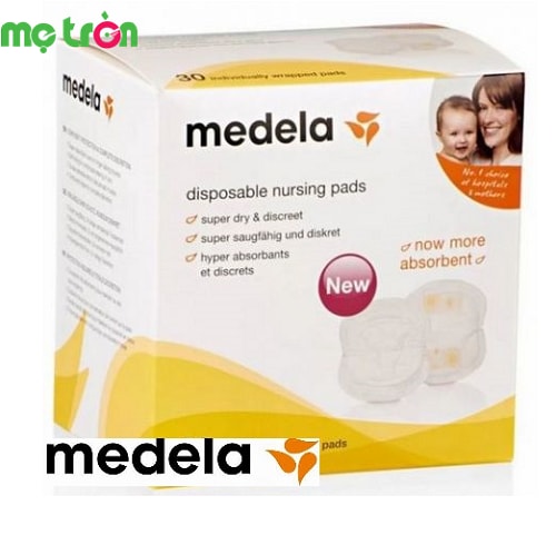 Miếng lót thấm sữa Medela 30 miếng - tiện lợi cho mẹ an toàn cho bé