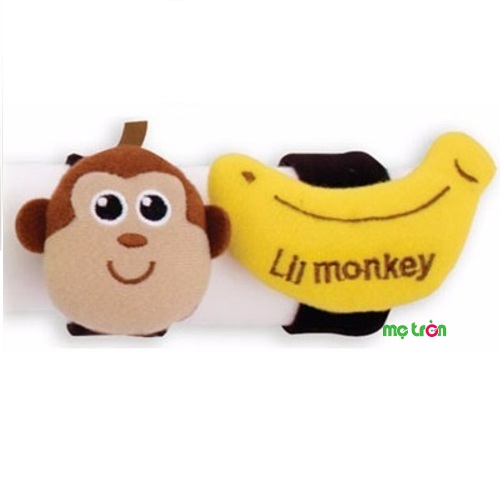 Đồ chơi trang trí xe đẩy - nôi, con Khỉ - chuối Sassy 80181 được làm bằng vải mềm mại, với các hình ảnh con vật và nhiều màu sắc khác nhau, mang lại sự thích thú cho bé yêu. Sản phẩm dành cho trẻ từ sơ sinh giúp bé tập làm quen với màu sắc.