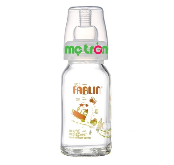 Bình sữa Farlin Top thủy tinh 808G 120ml an toàn cho sức khỏe của bé